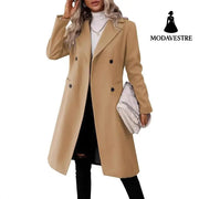 Autumn And Winter New Women’s Clothing Long Woolen Coat Women