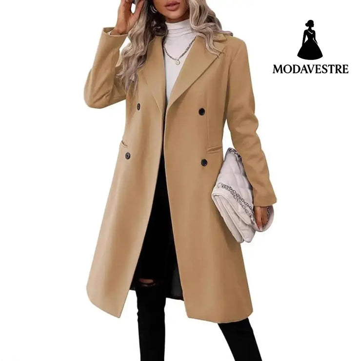 Autumn And Winter New Women’s Clothing Long Woolen Coat Women