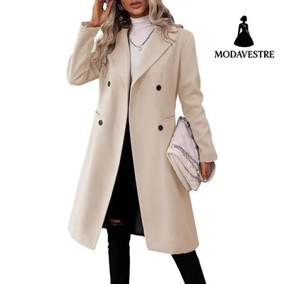 Autumn And Winter New Women’s Clothing Long Woolen Coat Women