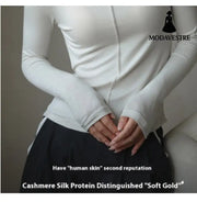 Base Clothing Autumn And Winter Modal Half Turtleneck Women