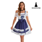 Beer Festival Clothing Ethnic Women Dress Suit