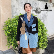 Beggar Rabbit Women’s Denim Suit Jacket