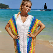 Bikini Cover Sun Protection Clothing For Women White / Free Size