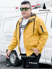 Bomber Jacket Men Clothing Fashion Parka