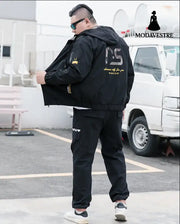 Bomber Jacket Men Clothing Fashion Parka