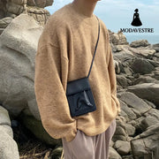 Boys Small Shoulder Bag All-Match Shoulder Bag Messenger Bag Male Ins Style Casual Backpack Student Japanese Mobile