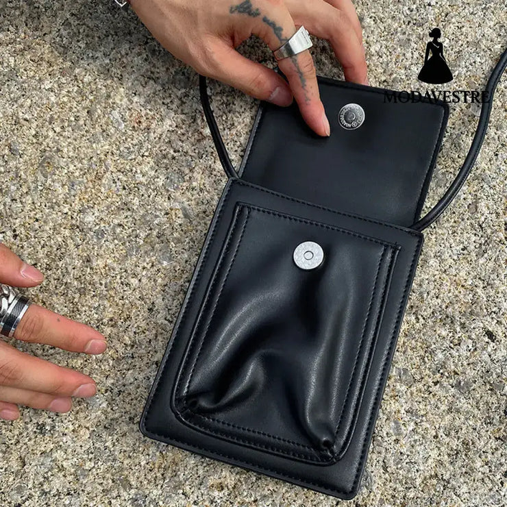 Boys Small Shoulder Bag All-Match Shoulder Bag Messenger Bag Male Ins Style Casual Backpack Student Japanese Mobile