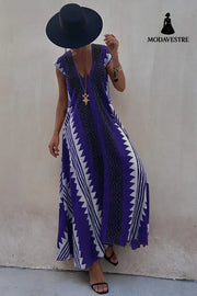 Casual Dresses Vacation Women’s Loose Blue / L