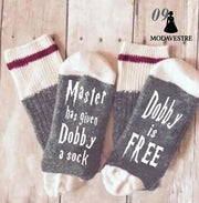 Casual Socks Men And Women English Alphabet Socks Cotton Socks Light grey