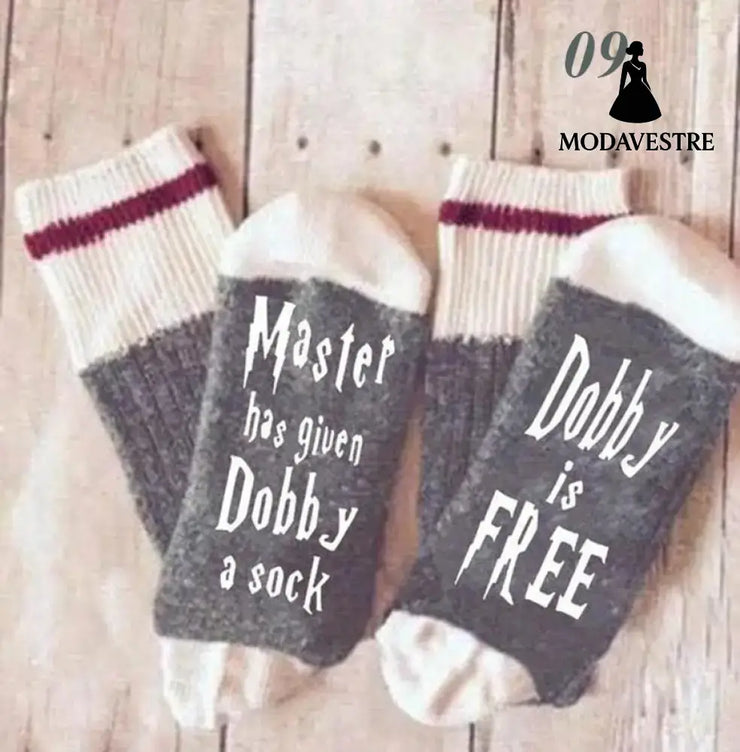 Casual Socks Men And Women English Alphabet Socks Cotton Socks Light grey