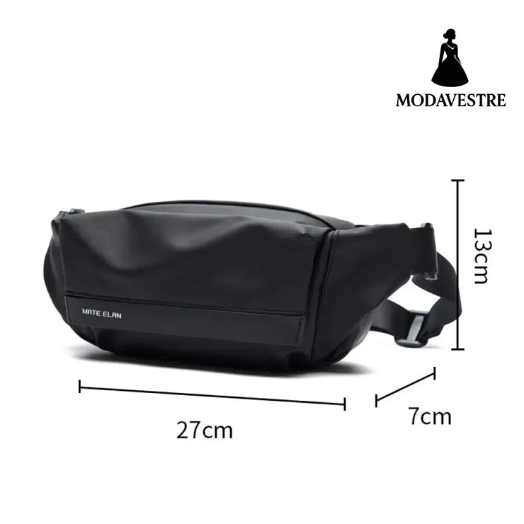 Chest bag men’s small shoulder bag multifunctional trendy crossbody bag commuter mailman shoulder bag waist bag