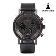 Chronograph Men Watches Black
