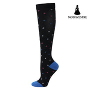Compression Stockings Multicolor Pattern Men And Women Compression Socks - MODAVESTRE