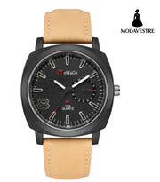 Cool fashion watch brand in South Korea are men students electronic belt watches Mens luxury watches Black