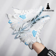 Cool Men Running Sneakers Mesh Breathable Sports Shoes Fashion Anti-Skid Walking Footwear Shoes