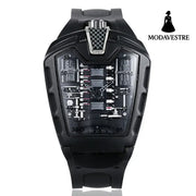 Cool Sports Brand Watches Luxury Men Watches Waterproof Japan Black