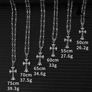 Cross necklace Kroos star pendant