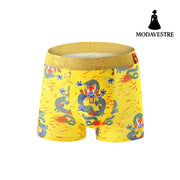 Dragon print boxer shorts