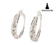 European And American Air Drill Mosaic Women’s Earrings