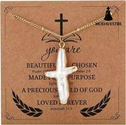 European and American cross necklace