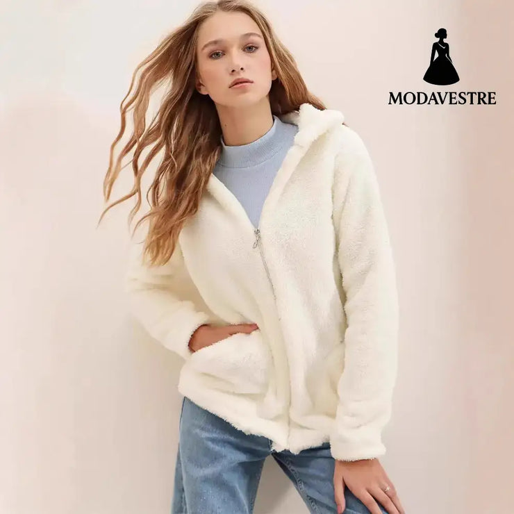 European And American Women’s Clothing Plush Coat Coat