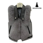 Fashion Slimming Slim Women Fur Vest