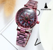 Fashion women watch Purple