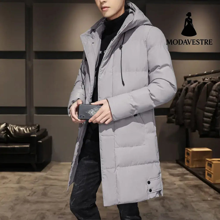 Fashionable And Handsome Thickened Work Clothes Cotton Coat Winter Clothing Down Men Coat
