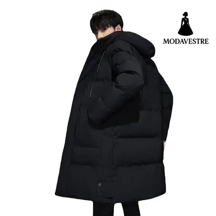 Fashionable And Handsome Thickened Work Clothes Cotton Coat Winter Clothing Down Men Coat