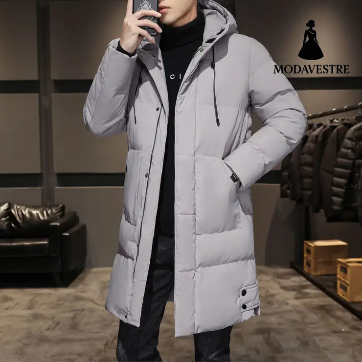 Fashionable And Handsome Thickened Work Clothes Cotton Coat Winter Clothing Down Men Gray / 5XL Coat