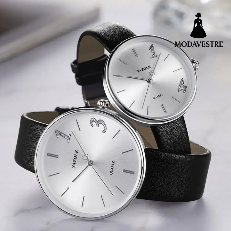 Fashionable Men And Women Couple Watches Trendy Waterproof