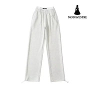 Fleece casual pants