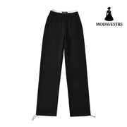 Fleece casual pants