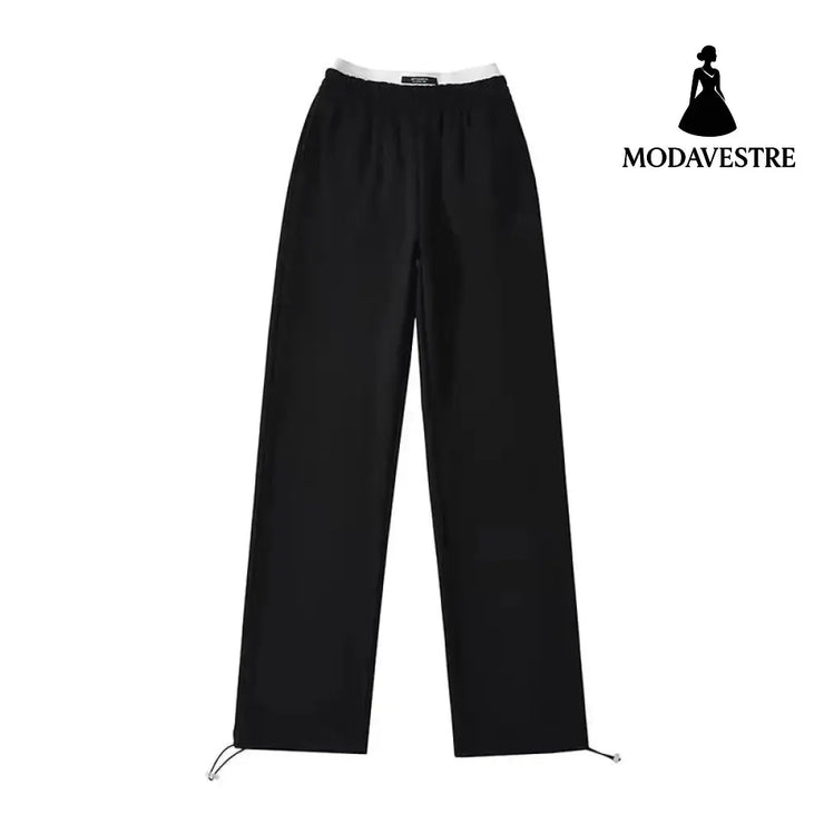 Fleece casual pants
