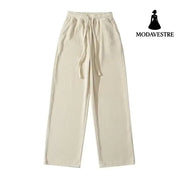 Fleece casual pants
