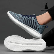 Flying Woven Sneakers Men s Breathable Running Shoes - MODAVESTRE
