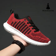 Flying Woven Sneakers Men s Breathable Running Shoes - MODAVESTRE