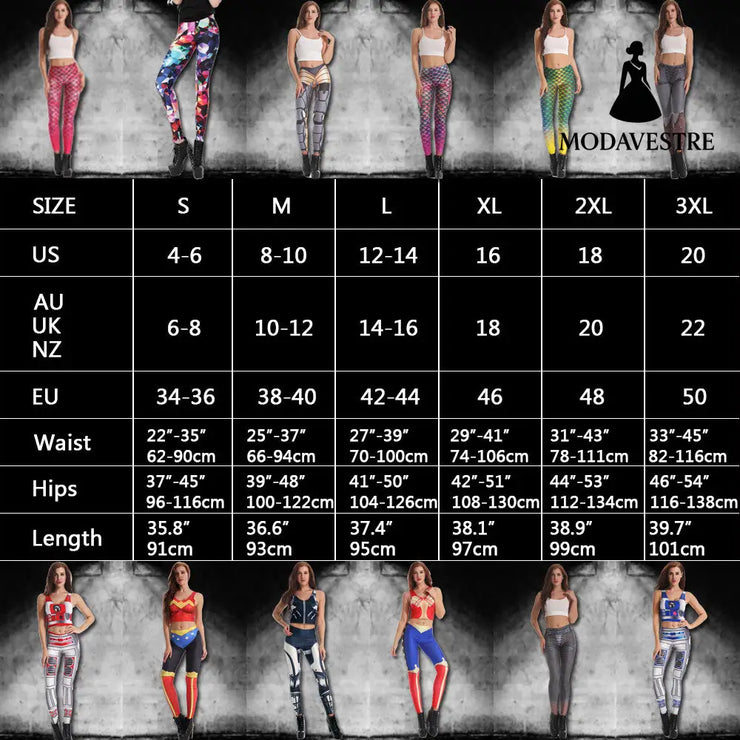 Fresh Fragrance Lily  Women Leggings Capri Lilies Digital Print Woman Legging Work Out Street Wear Pants Leggins - MODAVESTRE