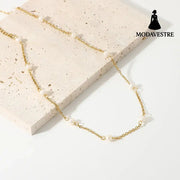 Freshwater Pearl 18K Gold-Plated Necklace Gold / One Size