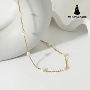 Freshwater Pearl 18K Gold-Plated Necklace Gold / One Size
