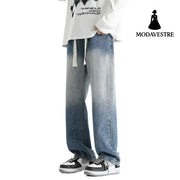 Gradient Wash Denim Pants Men
