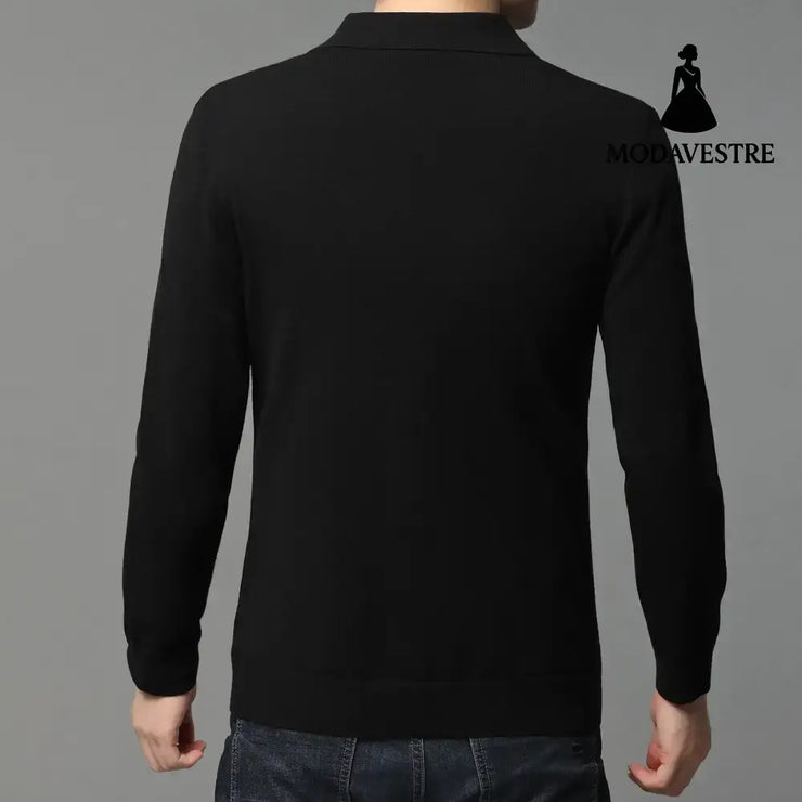 Hair Spring And Autumn Men’’S T-Shirt Coat Korean Version Blazer Solid Color Cardigan Handsome Men’’S Sweater