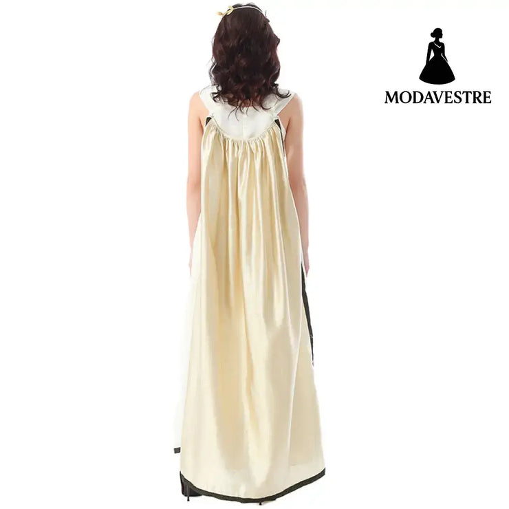 Halloween Costume Medieval Ancient Greek Roman Mythology Character Veil Dress Costume