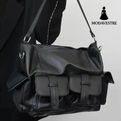 Handheld travel bag women’s casual tote bag large capacity crossbody bag luggage bag black