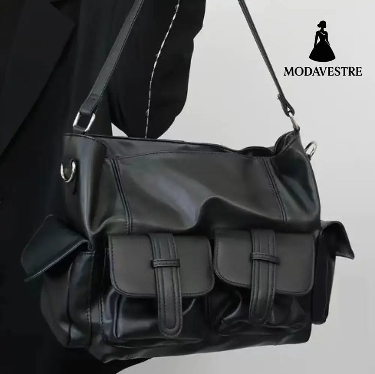 Handheld travel bag women’s casual tote bag large capacity crossbody bag luggage bag black