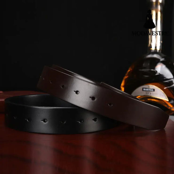 Headless belt buckle men