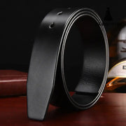 Headless belt buckle men Black