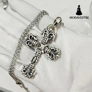 Hexagram Star Sword Anchor Pendant A set of large flame