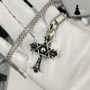 Hexagram Star Sword Anchor Pendant Cross Star Set