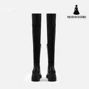 High Heel Springy Thigh Boot Women
